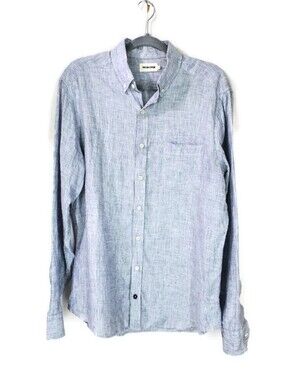 Taylor Stitch The Jack Button Down Linen Shirt Size 42/Large